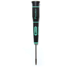SD-081-T10H Pro'sKit Отвертка прецизионная Torx (звезда) антивандальная T10H