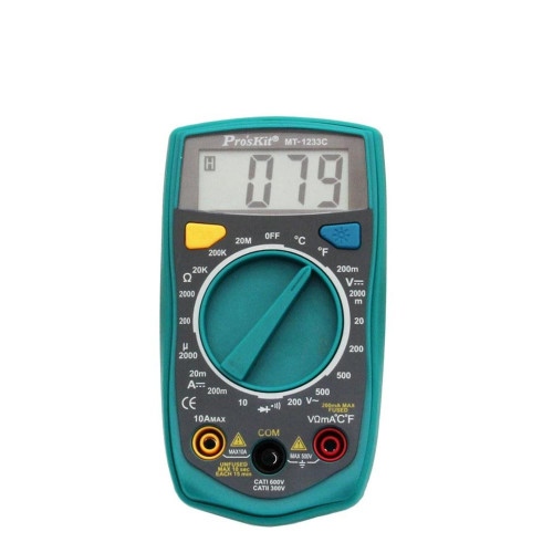 MT-1233C Pro'sKit Мультиметр цифровой