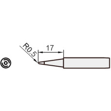 5SI-216N-B Pro'sKit Жало сменное (конус 0.5 мм)