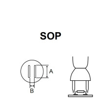 9SS-900-H Pro'sKit Насадка SOP (4,8х10мм) для паяльной станции SS-989B