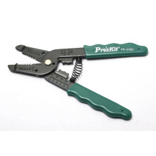 8PK-3163 Pro'sKit Клещи для резки/зачистки/обжима проводов и клемм "7 в 1"