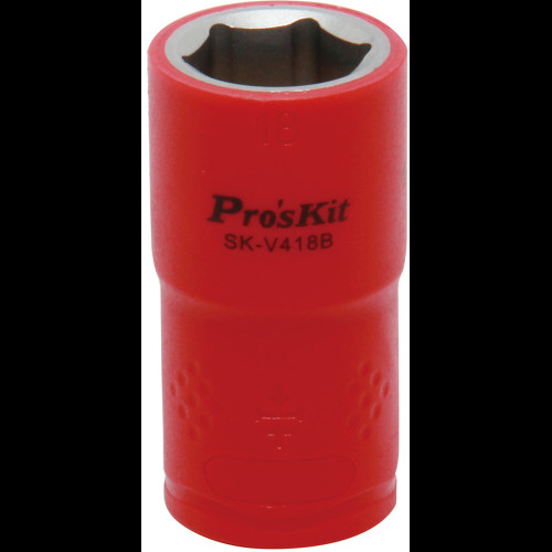 SK-V418B Pro'sKit Головка торцевая 1/2" 18х38мм 1000В