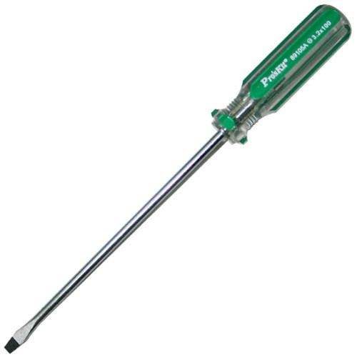 89105A Pro'sKit Отвертка LineColor (- 3.2, 3.2х100мм, 160мм)
