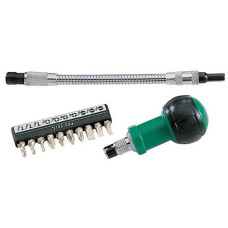 1PK-201 Отвертка с гибким удлинителем (10 насадок) Pro'sKit