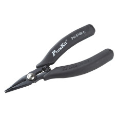 1PK-5102-E Pro'sKit Длинногубцы скругленные антистатические (140мм)