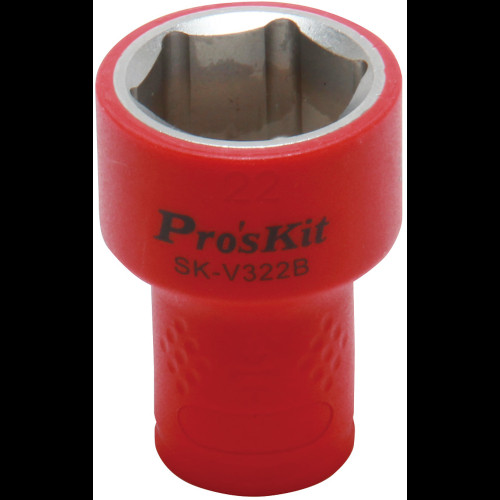 SK-V322B Pro'sKit Головка торцевая 3/8" 22х30мм 1000В